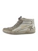Golden Goose Leather Distressed Accents Sneakers
