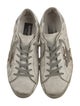 Golden Goose Leather Distressed Accents Sneakers
