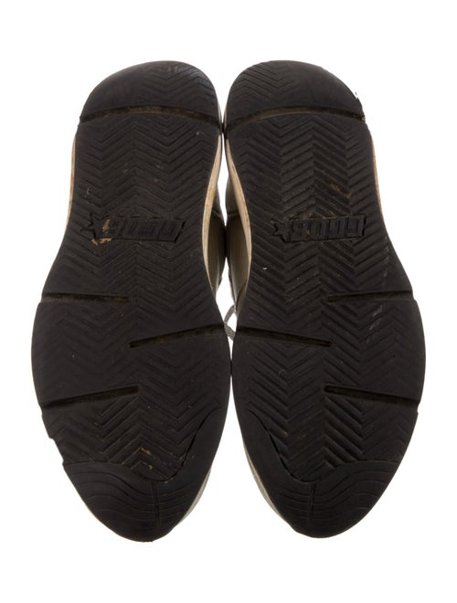 Golden Goose Leather Distressed Accents Sneakers