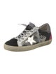 Golden Goose Printed Distressed Accents Sneakers