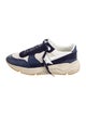 Golden Goose Suede Colorblock Pattern Chunky Sneakers