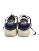 Golden Goose Suede Colorblock Pattern Chunky Sneakers