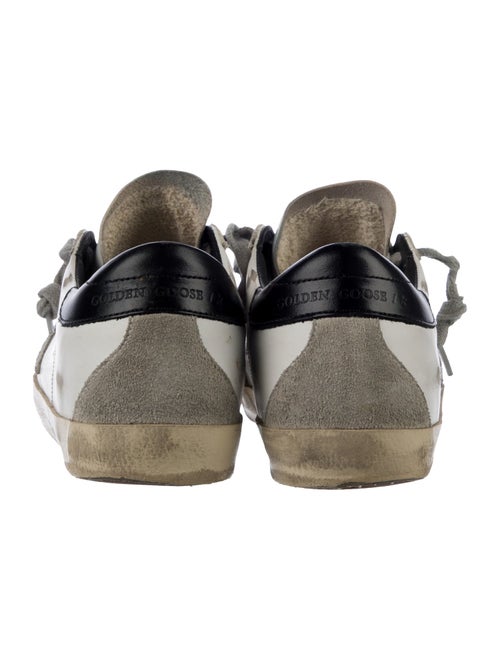 Golden Goose Leather Distressed Accents Sneakers
