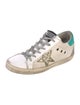 Golden Goose Canvas Printed Sneakers