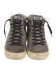 Golden Goose Suede Distressed Accents Sneakers