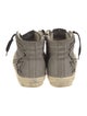 Golden Goose Suede Distressed Accents Sneakers