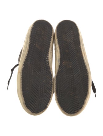 Golden Goose Suede Distressed Accents Sneakers