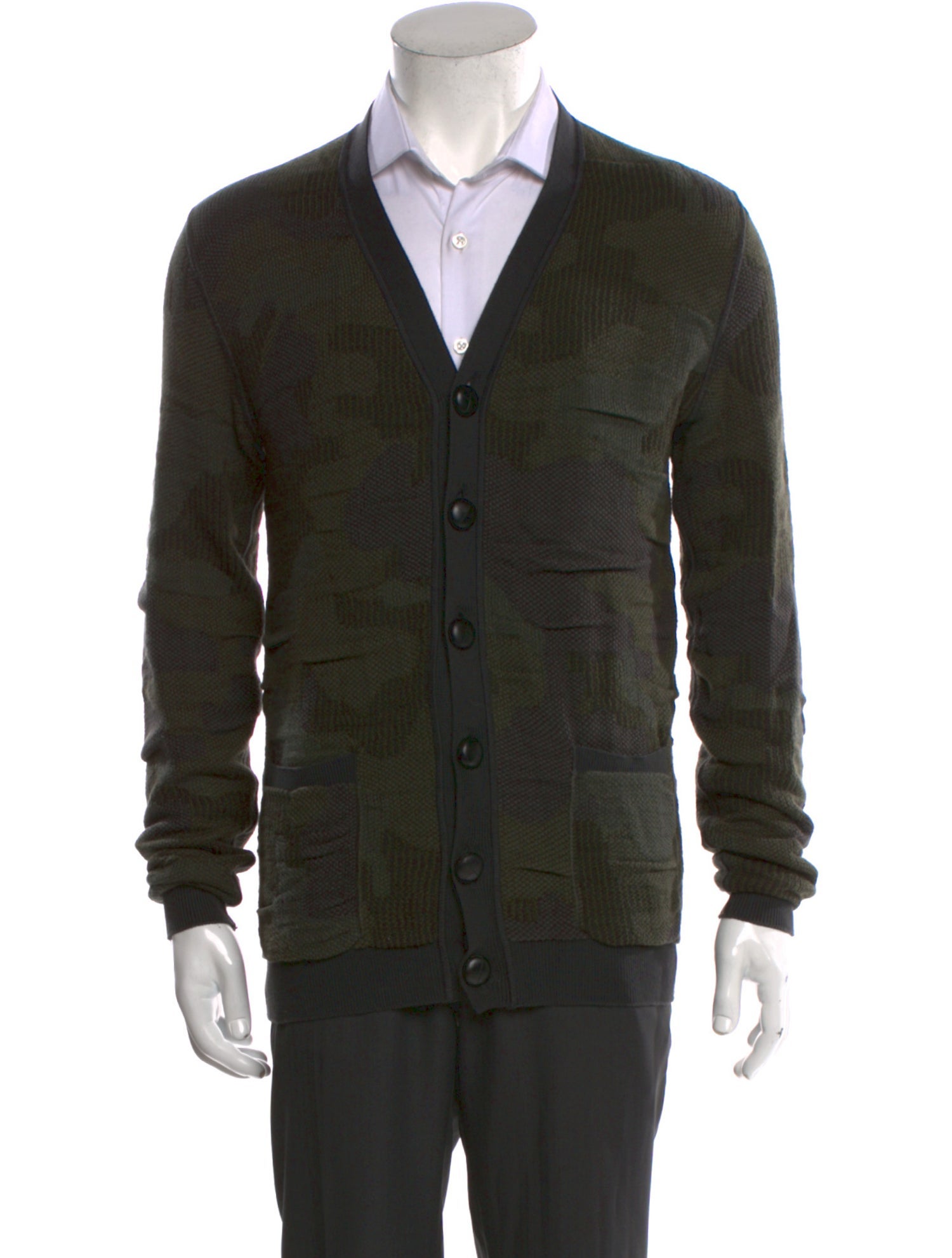 Golden Goose V-Neck Long Sleeve Cardigan