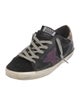 Golden Goose Leather Printed Sneakers