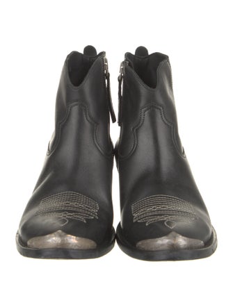 Golden Goose Leather Western Boots