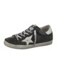 Golden Goose Leather Distressed Accents Sneakers