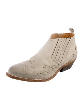 Golden Goose Suede Chelsea Boots