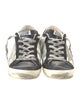 Golden Goose Leather Colorblock Pattern Sneakers