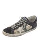 Golden Goose Leather Printed Sneakers