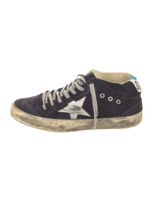 Golden Goose Suede Printed Sneakers