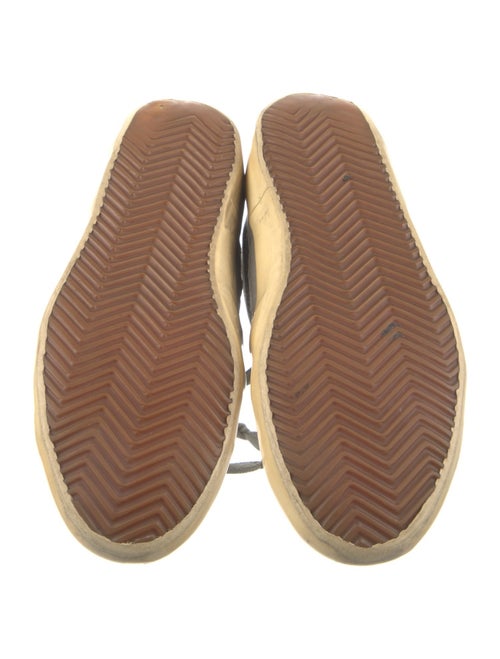 Golden Goose Canvas Distressed Accents Sneakers