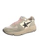 Golden Goose Suede Colorblock Pattern Athletic Sneakers