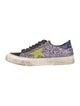 Golden Goose Glitter Distressed Accents Sneakers