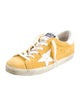 Golden Goose Suede Colorblock Pattern Sneakers