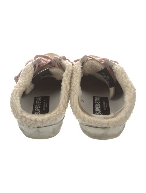 Golden Goose Leather Printed Sneakers