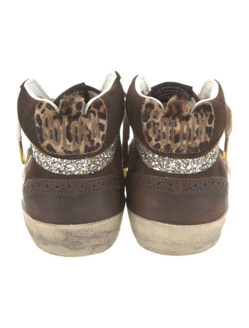 Golden Goose Suede Printed Sneakers