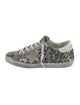 Golden Goose Glitter Printed Sneakers