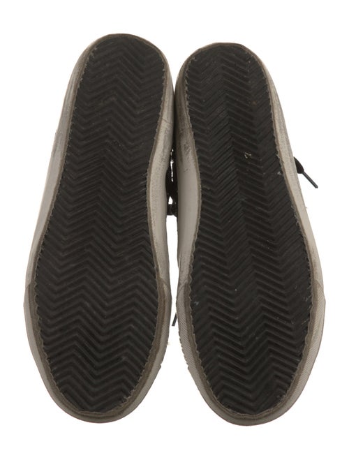 Golden Goose Glitter Printed Athletic Sneakers