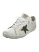 Golden Goose Leather Graphic Print Sneakers
