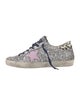Golden Goose Glitter Distressed Accents Sneakers