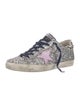Golden Goose Glitter Distressed Accents Sneakers