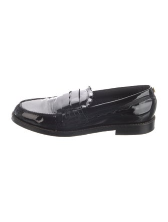 Golden Goose Patent Leather Scalloped Accent Loafers