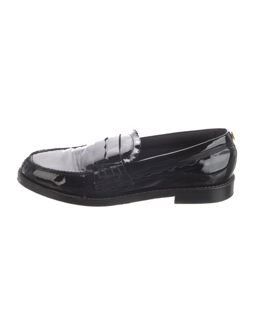 Golden Goose Patent Leather Scalloped Accent Loafers