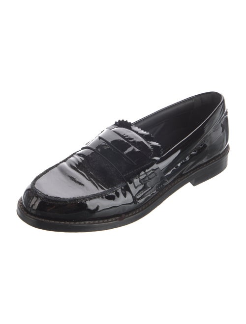 Golden Goose Patent Leather Scalloped Accent Loafers