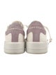Golden Goose Leather Glitter Accents Sneakers