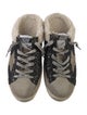 Golden Goose Glitter Printed Sneakers