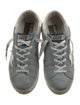 Golden Goose Suede Distressed Accents Sneakers