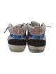 Golden Goose Glitter Printed Sneakers