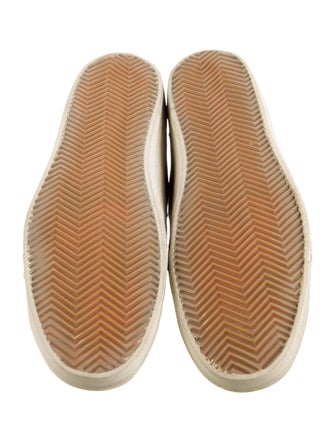 Golden Goose Suede Colorblock Pattern Sneakers