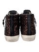 Golden Goose Glitter Printed Sneakers