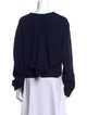 Golden Goose Virgin Wool Bateau Neckline Blouse