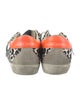 Golden Goose Canvas Animal Print Sneakers