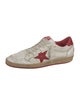 Golden Goose Leather Printed Sneakers
