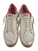 Golden Goose Leather Printed Sneakers