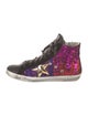 Golden Goose Sequins Printed Sneakers