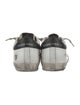 Golden Goose Leather Animal Print Sneakers