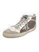 Golden Goose Suede Animal Print Sneakers