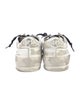 Golden Goose Leather Animal Print Sneakers