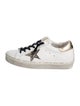 Golden Goose Leather Distressed Accents Sneakers