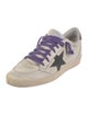 Golden Goose Leather Printed Sneakers
