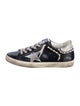 Golden Goose Faux Pearl Accents Leather Sneakers